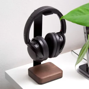 Wood Headphone Stand