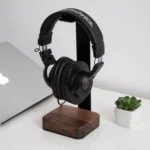 Wood Headphone Stand