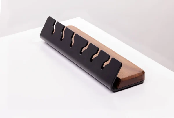 Wood & Steel Cable Organizer